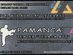 Festival Budaya dan Literasi oleh Karang Taruna Kembang Putra dan Rumah Baca SAKU : Kita Mulai dari Putabangun