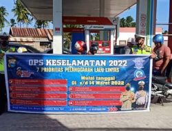 POLRES KEPULAUAN SELAYAR GELAR OPERASI KESELAMATAN 2022