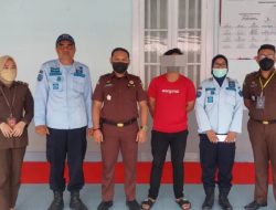 DPO Selama 3 Tahun diamankan di Rutan oleh Tim Tabur Kejaksaan Selayar