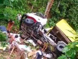 MOBIL OPERASIONAL DLHK KEPULAUAN SELAYAR TERJUNGKAL