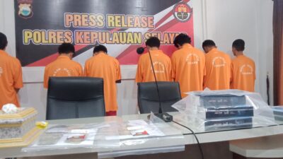 Polres Kepulauan Selayar tetapkan 2 tersangka judi online dan 6 tersangka pencurian