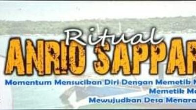 Kearifan Lokal, Ritual Anrio Sappara Desa Menara Indah Rabu 21 September 2022