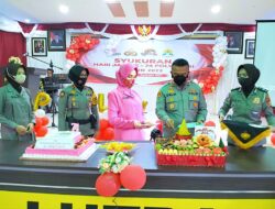JAGA MARWAH POLRI, PESAN KAPOLRES LUWU UTARA DI TASYAKURAN HARI JADI POLWAN KE – 74