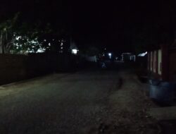 Masyarakat keluhkan Penerangan akses menuju RSUD Haiyyung dimalam hari