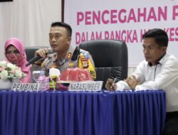 Kapolres Luwu Utara Beserta Ibu Bhayangkari Gelar Sosialisasi Antisipasi Penyalagunaan Narkotika Lingkup Polri dan Keluarga