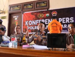 Spesialis Pencuri Kotak Amal Diamankan Polres Luwu Utara Beserta barang buktinya
