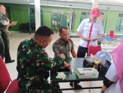 Jelang Peringatan Hari Juang TNI AD Ke 77 Tahun 2022, Kodim 1415 Selayar Gelar Bakti Sosial Donor Darah