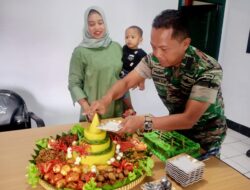 Surprice Ibu Persit Rayakan Ulang Tahun ke 44 Dandim 1415/Selayar