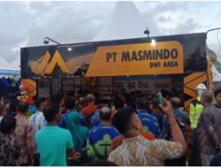 Menarik Perhatian, Stand PT Masmindo di K-UMKM EKSPO 2022 Di Serbu Pengunjung
