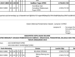 Heboh anggaran Miliaran Rupiah DPRD Selayar hingga jatah dan jual beli proyek, hangat menjadi pembahasan diPublik