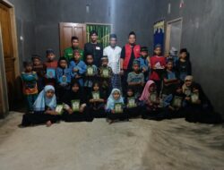LCKM bersama GP Ansor Mappedeceng Salurkan Bantuan Al-Quran di TPA AL-Hikmah