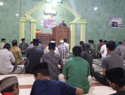 Danramil  1415 – 01/BTS Gelar Safari Ramadhan 1444 H di Masjid Nurul Iman Desa Bontotangnga