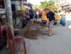 Jumat bersih Kelurahan Benteng kolaborasi dengan warga Lingkungan Lango – lango