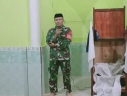 Babinsa Desa Bontomarannu gelar Safari Ramadhan 1444 H