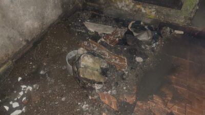 Jerigen BBM yang diduga penyebab kebakaran (dokumentasi Babinsa)