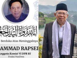 Innalilahi, Wapres KH. Ma’ruf Amin berduka