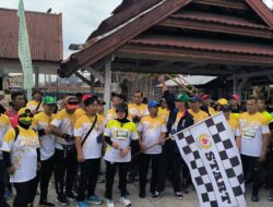 Waka Polres Lutra Hadiri Acara Masamba Fun Run Dan Lomba Kuliner Berbahan Durian Dalam Rangka HUT Kab. Luwu Utara ke 24 Tahun
