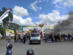 POLRES LUWU UTARA KAWAL AKSI UNJUK RASA OLEH ALIANSI SOLIDARITAS MAHASISWA DAN MASYARAKAT MALANGKE RAYA (ASMARA)