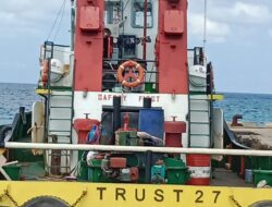 Tagboat kencing BBM di Pelabuhan Kayuadi untuk dijual, Kades Kayuadi ; itu untuk kebutuhan Proyek