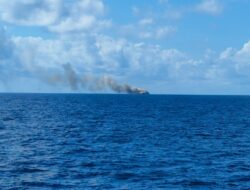 KRI Teluk Gading 538 dilaporkan terbakar diperairan Bukumba Selayar Sulawesi Selatan 