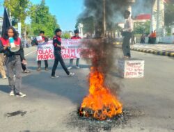 Gerakan Aktivis Mahasiswa Luwu Raya gelar Unras sikapi sistem Pemilu Proporsional tertutup