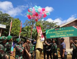 TMMD ke-116 DI DESA GATTARENG MATINGGI, KECAMATAN MALLAWA, KABUPATEN MAROS SELESAI TEPAT WAKTU