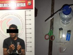 Sat Narkoba Polres Selayar Kembali Tangkap Pelaku Pengguna Narkoba
