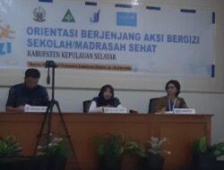SMPN No 16 Bontonumpa ikuti Orientasi Berjenjang Aksi Gizi Sekolah/Madrasah Sehat Kabupaten Kepulauan Selayar 14 – 15 Juni 2023