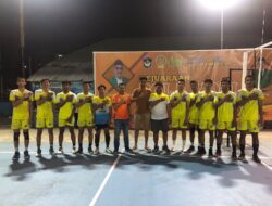 Tim Voli Putra Pelajar SMA se Luwu Utara binaan Polres Lutra berhasil lolos ke partai final usai tumbangkan SMA Maros