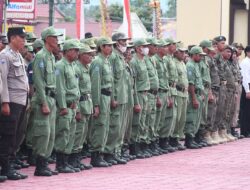POLRES LUWU UTARA GELAR APEL KASAT KAMLING PERKUAT SINERGITAS JELANG PEMILU SERENTAK 2024