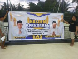Nasdem berkurban 5 ekor Sapi di Hari Raya Idul Adha 1444 H