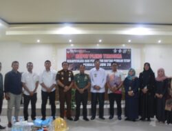 Hadiri Rapat Pleno Daftar Pemilih Tetap  KPU Kepulauan Selayar, Dandim: Dukung Tahapan Pemilu 2024