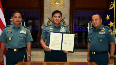 Optimalisasi Pengawasan, TNI AL Laksanakan Kerja Sama Dengan BPOM RI