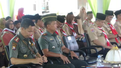 32 Peserta Raimuna Nasional Kwarcab Selayar dilepas, ini harapan Dandim Selayar 