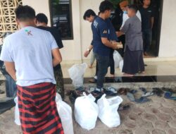 Jumat berkah, PT MASMINDO bagikan 200 paket makan siang kepada jamaah shalat Jumat