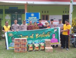 KONSISTEN JALANKAN PROGRAM JUMAT BERKAH, AKBP GALIH ; “AJARKAN PENTINGNYA ARTI BERBAGI