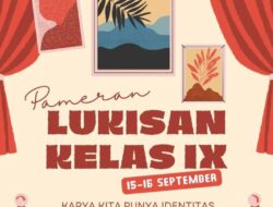 Ratusan Karya Lukisan siswa dipamerkan dihalaman SMP Negeri 1 Benteng Selayar 