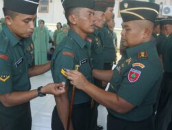 Pimpin Acara Kenaikan Pangkat: Kenaikan Pangkat Menjadi Motivasi Diri Untuk Menjadi Lebih Proposional