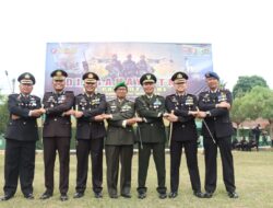 HADIRI HUT TNI KE-78, KAPOLRES LUWU UTARA INGATKAN JAGA SINERGITAS DAN KEKOMPAKAN JELANG PEMILU 2024