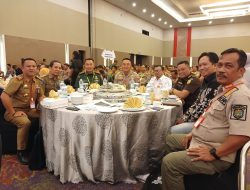 Kapolres Lutra Rakor Forum Koordinasi Pimpinan Daerah Sulsel Dalam Rangka Mensukseskan Penyelenggaraan Pemilu 2024