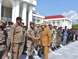 Pj. Walikota Palopo pimpin apel penertiban alat peraga kampanye