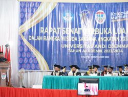 Rapat Senat Terbuka Luar Biasa Universitas Andi Djemma dihadiri asisten bagian setda