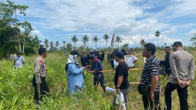 Polres Luwu Utara laksanakan Pengamanan Eksekusi lahan irigasi 
