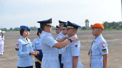 Dua Jabatan Komandan Skadron Udara Jajaran Lanud Sultan Hasanuddin Diserahterimakan