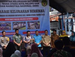 PJ. Walikota Palopo hadiri Deklarasi Bersinar (Bersih Narkoba) di Kelurahan