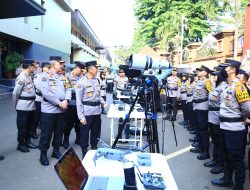 Kadiv Humas Tekankan Beberapa Hal Saat Gelar Apel Kesiapsiagaan Satgas Humas Polri Pengamanan Nataru