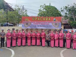 Kado Tahun Baru 2024, 6 Perwira dan 12 Bintara Polres Kepulauan Selayar Naik Pangkat 