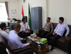 Baru Menjabat, Kapolres Luwu Utara Silaturahmi ke Forkopimda Kabupaten Luwu Utara