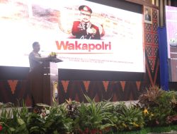 KUNJUNGAN DI MAKASSAR, WAKAPOLRI HINGGA KAPOLRES JAJARAN POLDA SULSEL DEKLARASI PEMILU DAMAI BERSAMA RIBUAN WARGA DAN TOKOH AGAMA