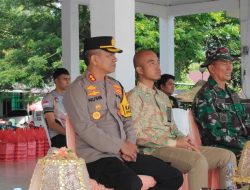 Kapolres Lutra Hadiri Apel Siaga Pengawasan Pemilu serentak Tahun 2024, tegaskan Komitmen bersama untuk keadilan Demokrasi 